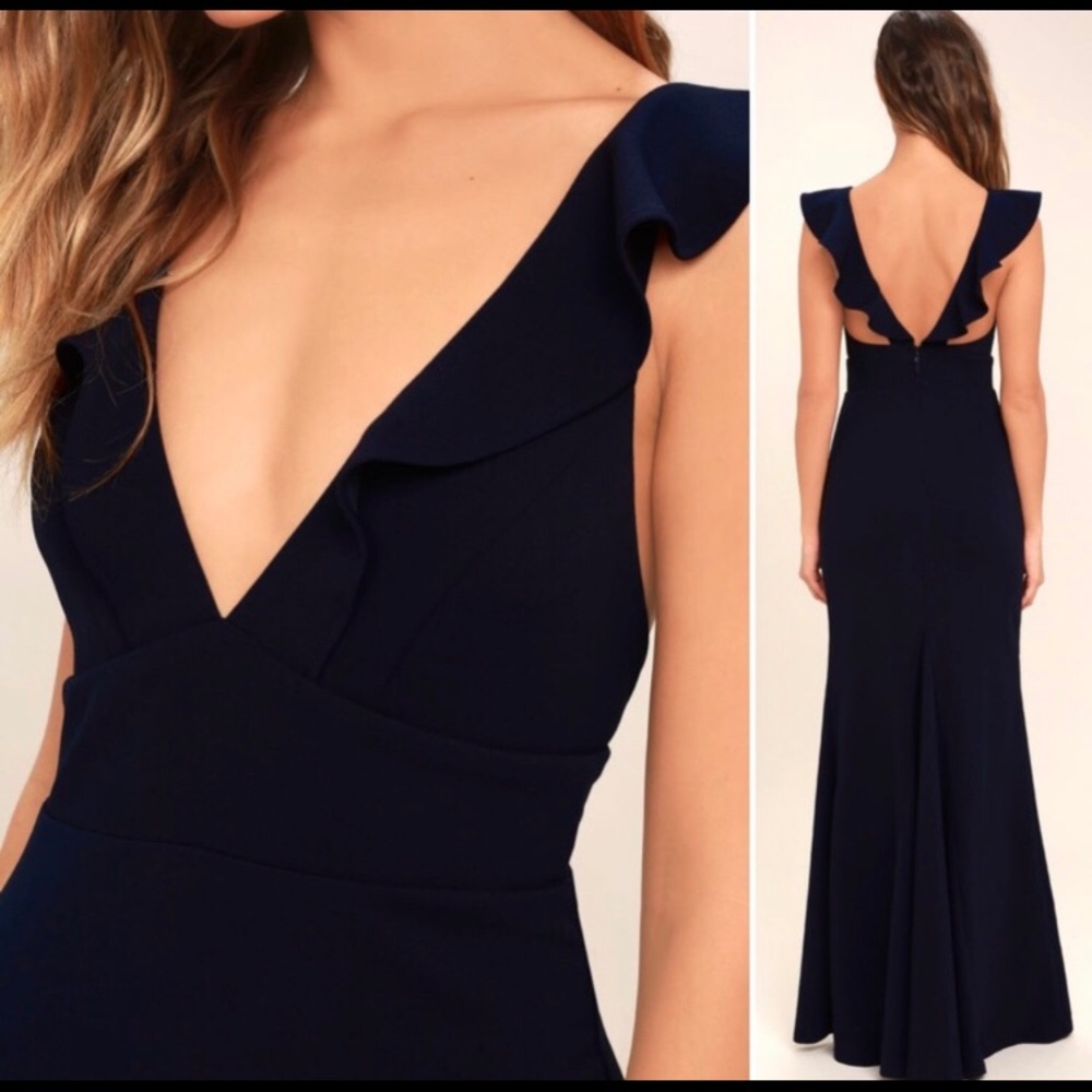 Lulu’s Perfect Opportunity Maxi Dress - Black